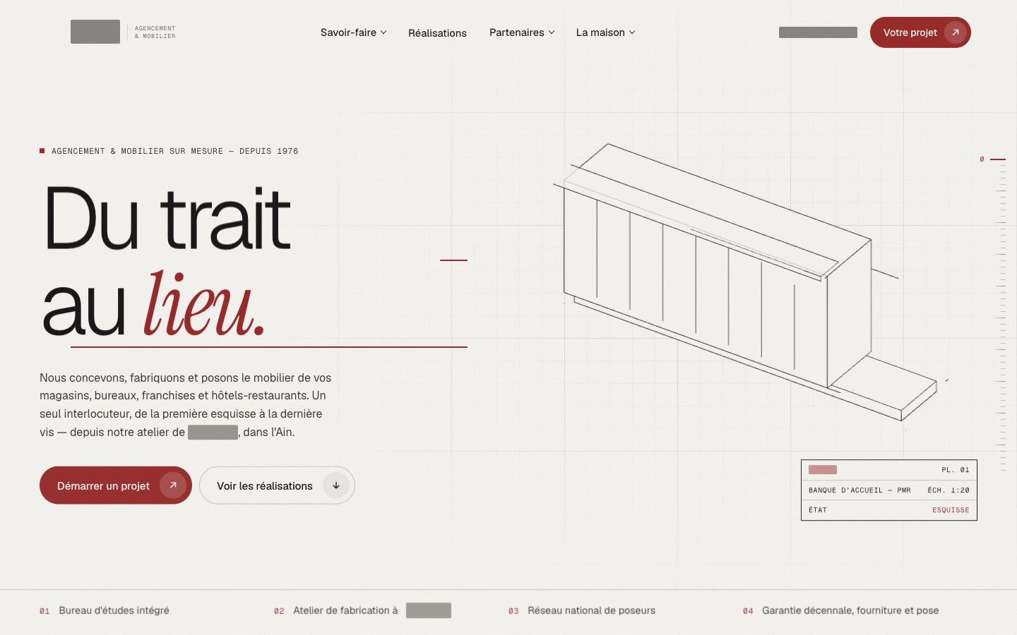 Agenceur de boutiques : nouveau site